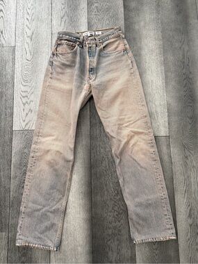 Re Done Pink Denim Jeans